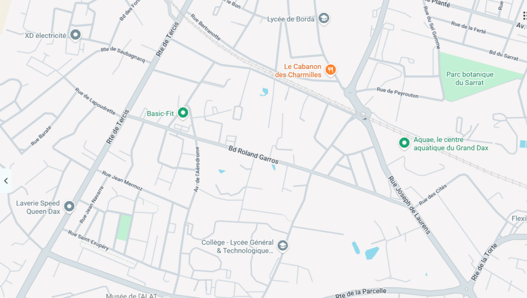 Carte Gymnase IME les Pléïades